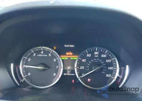 2019 Acura Mdx Technology Pkg from USA, damaged, VIN 5J8YD4H5XKL032830